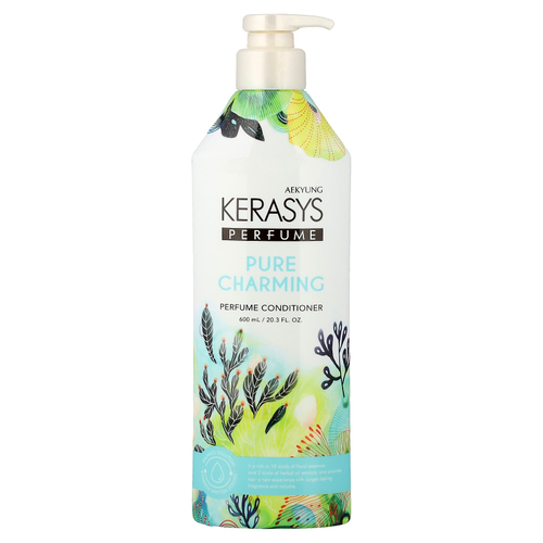 Kerasys, Кондиционер для парфюмерии Pure Charming, 600 мл (20,3 жидк. унц.)