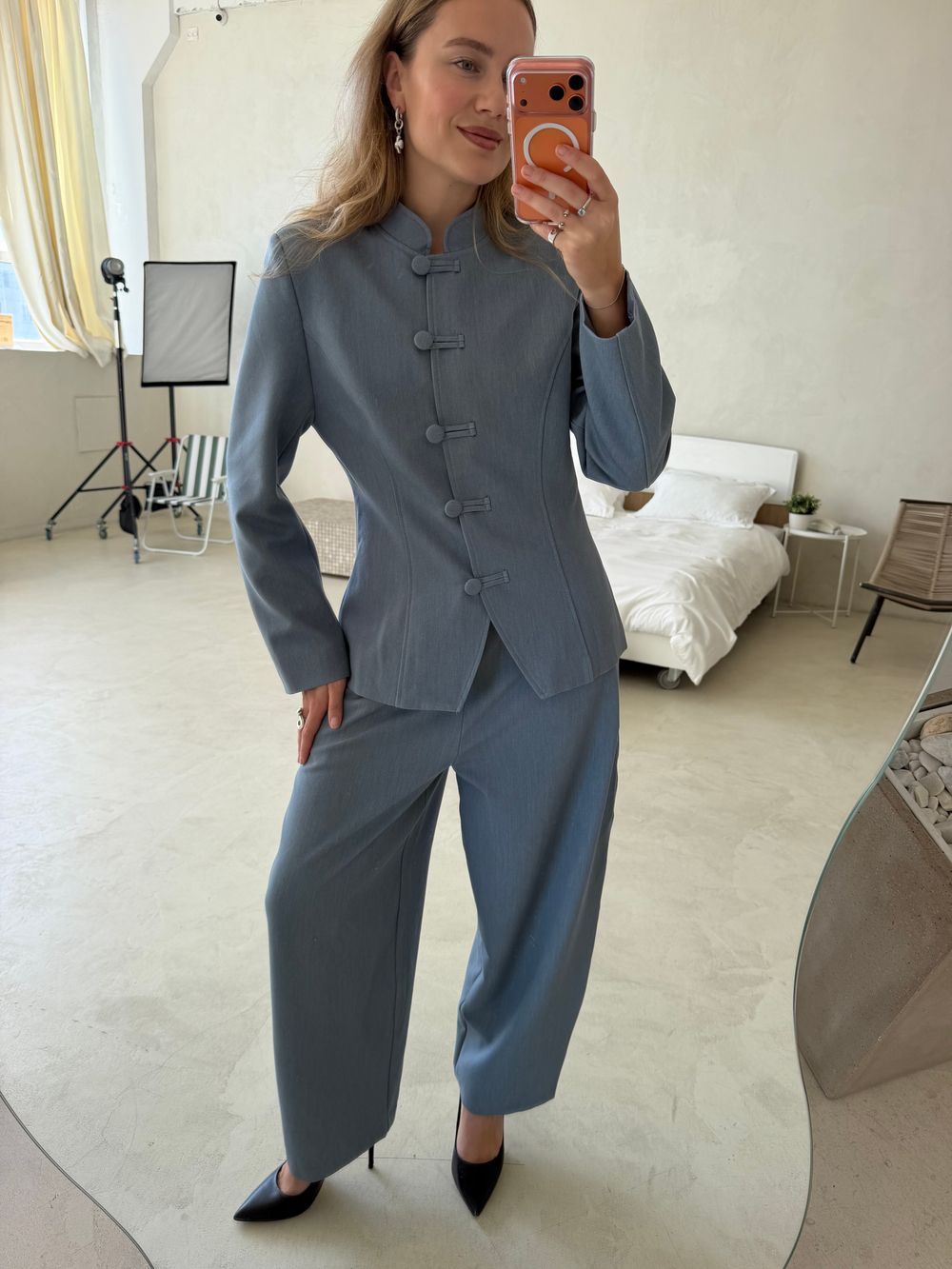 Костюм Eleganza серый