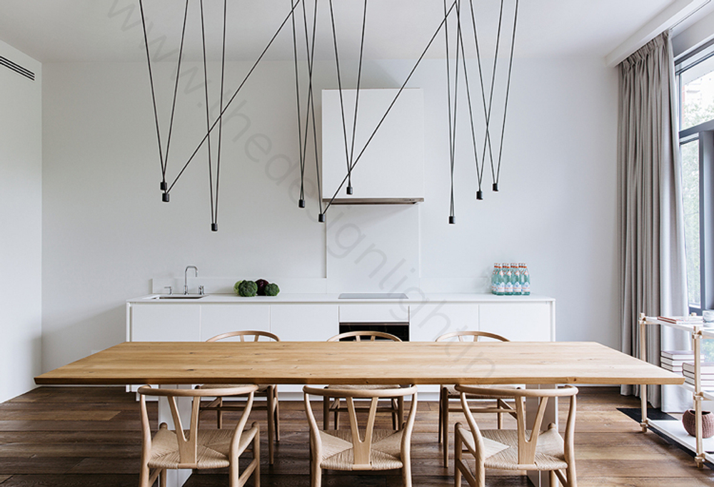 Pendant design lamp Match by Vibia (12 lampshades)