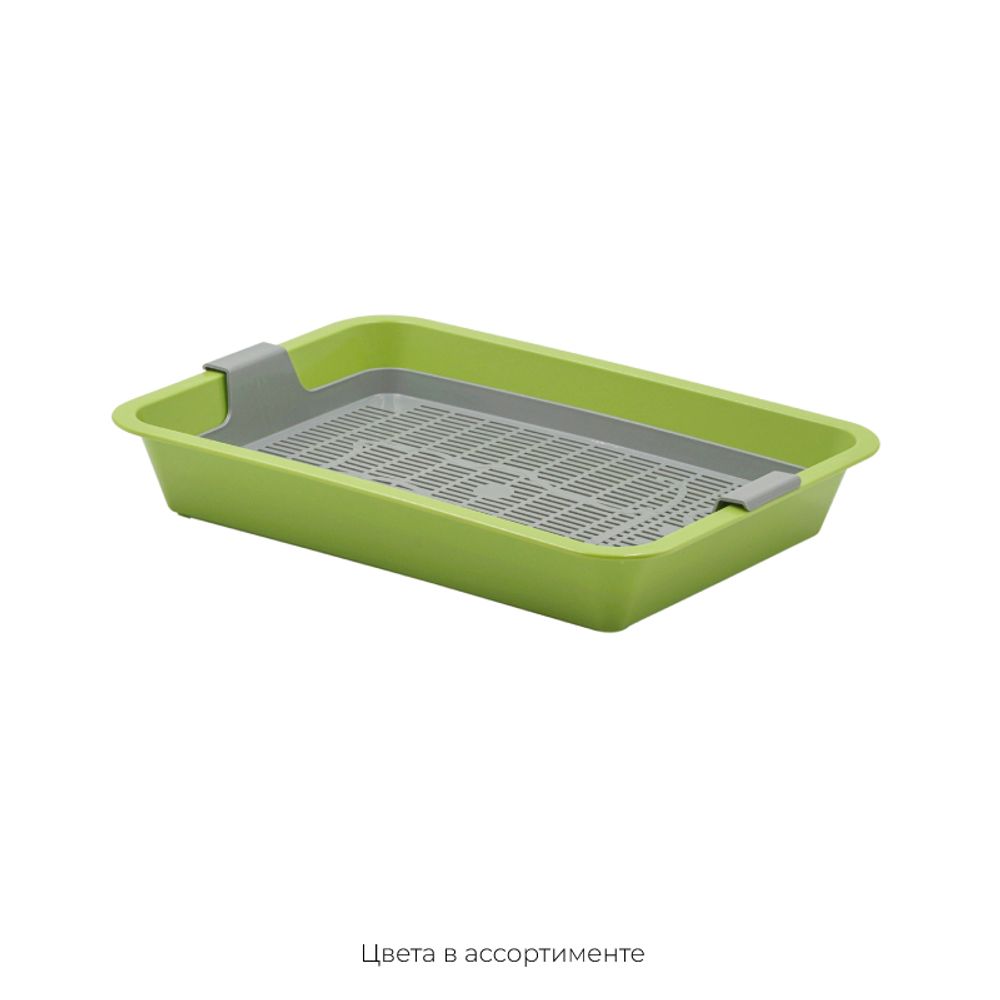 Туалет ZOOEXPRESS "Кис" с сеткой малый 32,5х23,5х5 см