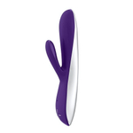 Женский вибратор со стимулятором OVO E5 Rechargeable Vibrator Violet (7 режимов) (Цвет: фиолетовый с белым)
