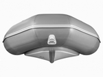 Лодка ПВХ X-River Rocky 375 НДВД + усиленное дно и баллон, красно-серый/фурнитура серая