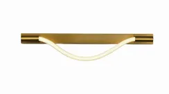 Светильник настенный светодиодный NewRgy W2310B-DW-60 BRASS, 5 Вт, латунный