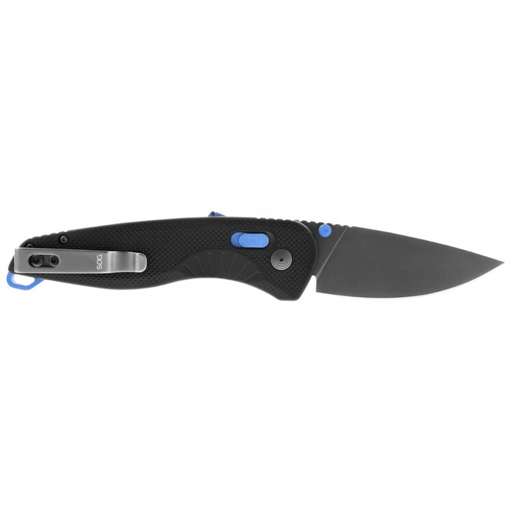 Нож складной SOG 11-41-07-57 Aegis Mk3 Black+Cyan