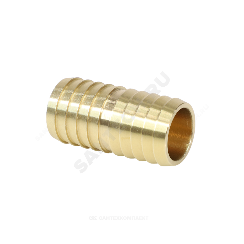 Соединитель штуцерный латунь для шланга Дн 15 9103 Aquasfera 9103-01