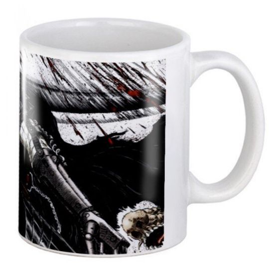 Кружка керамическая, Берсерк, Berserk, 330 мл