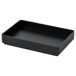 Поднос IKEA SKOGSVIKEN (СКОГСВИКЕН), Черный, 10x15 см