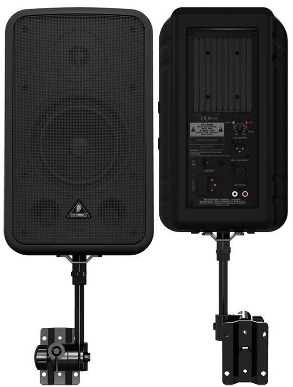 BEHRINGER CE500A-BK активная 2-х полосная (5,5' + 0,5') акустическая система 80 Вт, черная