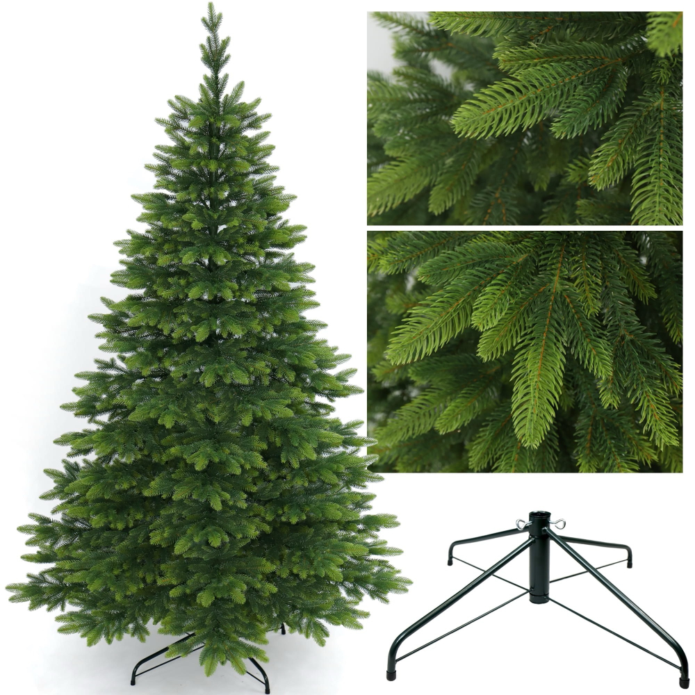 TAIGA 100%PU Ель искусственная Тайга литая 100% 220 см
