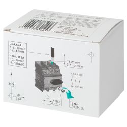 Выключатель-разъединитель ВНК-32-31130 ЭРА PRO mvr20-3-100E 3П 100А с установленной фронтальной рукояткой управления | Электротовары
