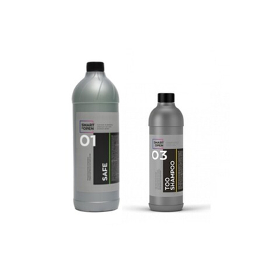 Набор для двухфазной мойки Smart Open 01 SAFE +03 TOO SHAMPOO 0,5л