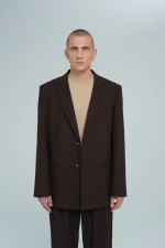 Пиджак однобортный | brown