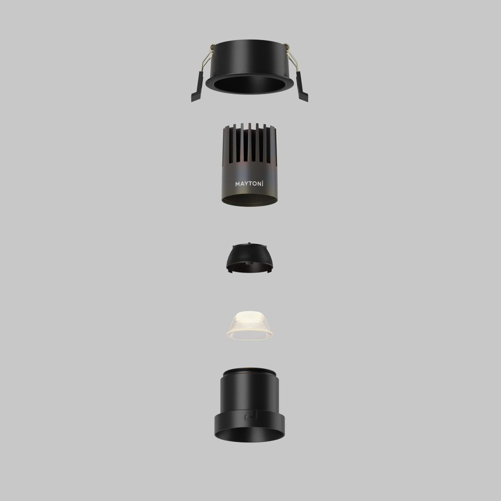 Встраиваемый светильник Technical DL116-10W-3K-B