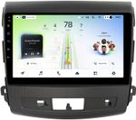 Магнитола для Mitsubishi Outlander XL, Peugeot 4007, Citroen C-Crosser (Rockford, рамка перфорированная) - Teyes CC4L-DTS монитор 9" IPS, Android 14, Быстрая, Snapdragon 662, CarPlay, 4G SIM-слот