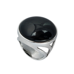 Кольцо Possebon Agata Preto K0117.4 16 S размер 17
