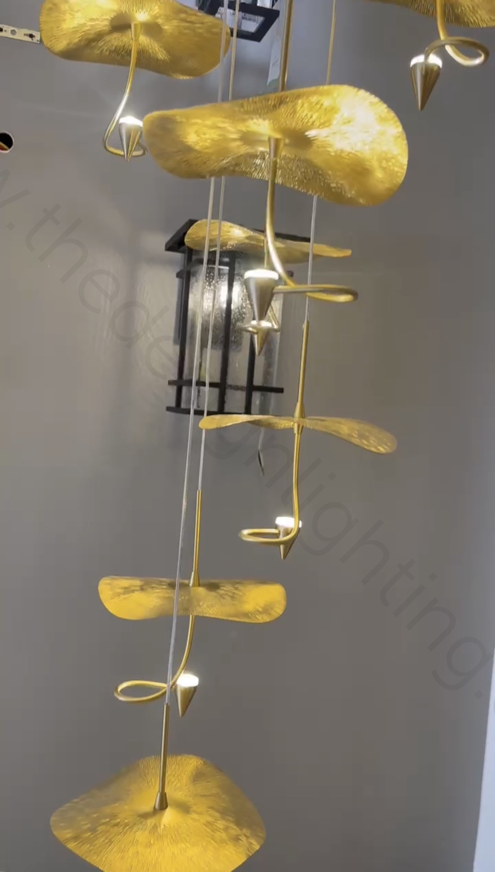Pendant design lamp Gold Moon by Catellani & Smith (15 lampshades)