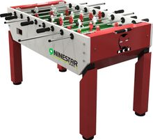 Игровой стол - футбол "NineStar Iron Pro ITSF Red"(144х75,5х90)