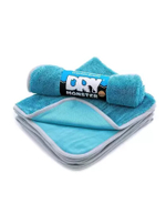 Dry Monster Синяя микрофибра для сушки с оверлоком 55x75см