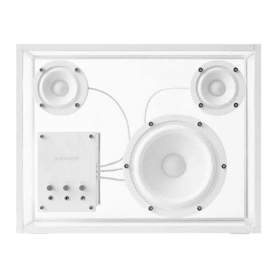 Transparent Transparent Speaker White