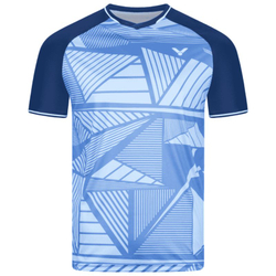 Мужская теннисная футболкаVictor T-63100 B - blue/navy