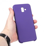 Панель Soft Touch для Samsung Galaxy J6+(2018), 007002 Желтый