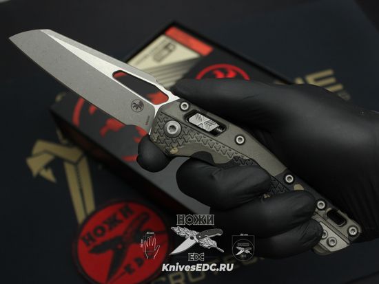Нож Microtech MSI Ram-Lok S/E 210T-10APPMTC Polymer Tri-Grip Camo Apocalyptic