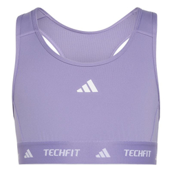 Топ для девочки теннисный Adidas Techfit Primelift React - magic lilac/white