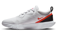 Meskie buty tenisowe Nike Zoom Court Pro HC - white/picante red/black/fuchsia dream