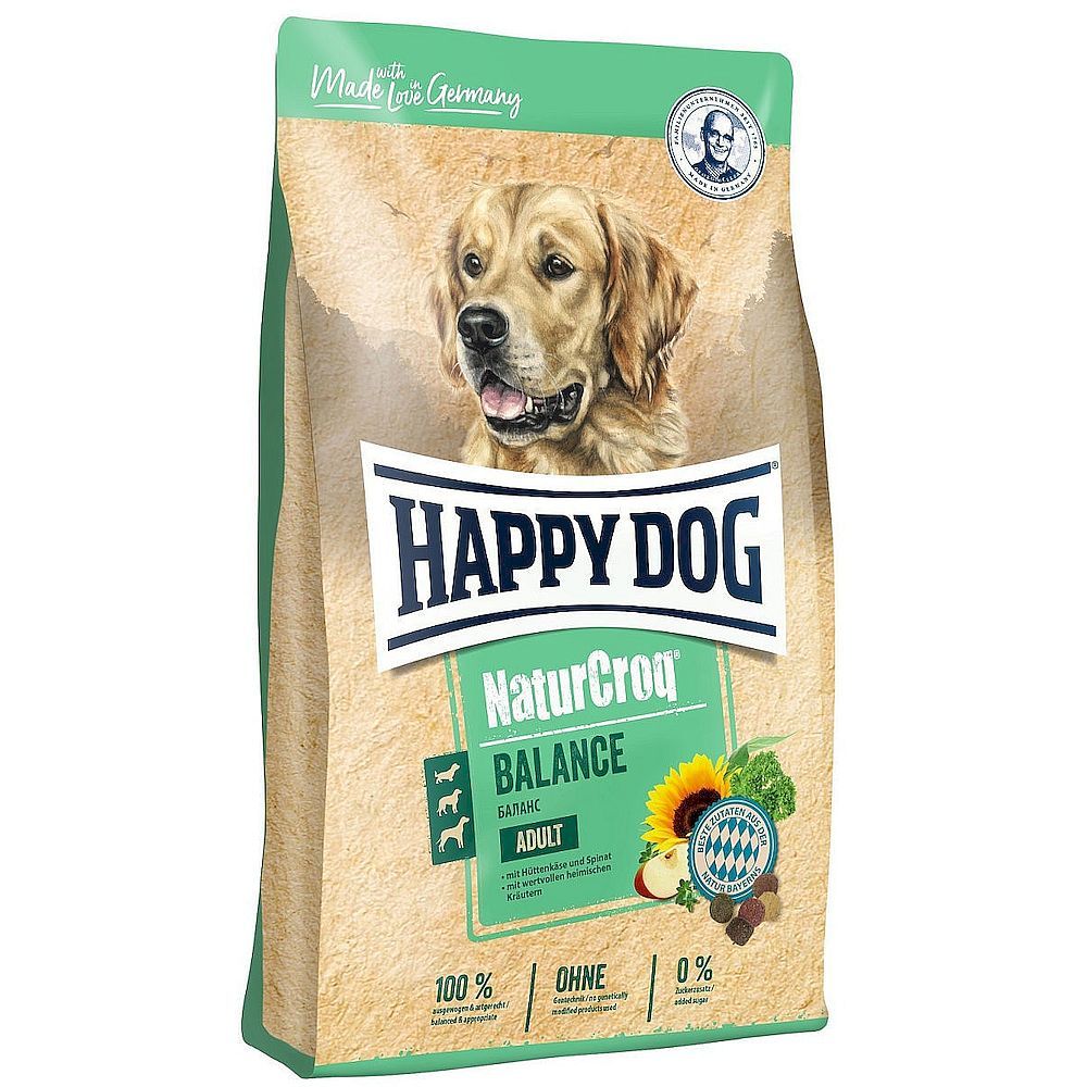 Сухой корм для собак Happy Dog NaturCroq Balance с мясом птицы, Пакет 15 кг (УЦЕНКА) Сухой корм для собак Happy Dog NaturCroq Balance с мясом птицы, Пакет 15 кг (УЦЕНКА)