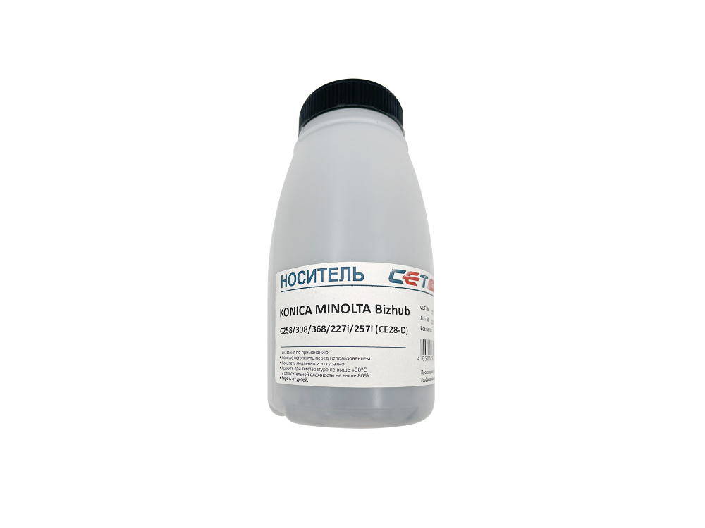 Носитель (девелопер) CE28-D для KONICA MINOLTA Bizhub C258/308/368/227i/257i (Japan), 100г/бут, CET121077D100
