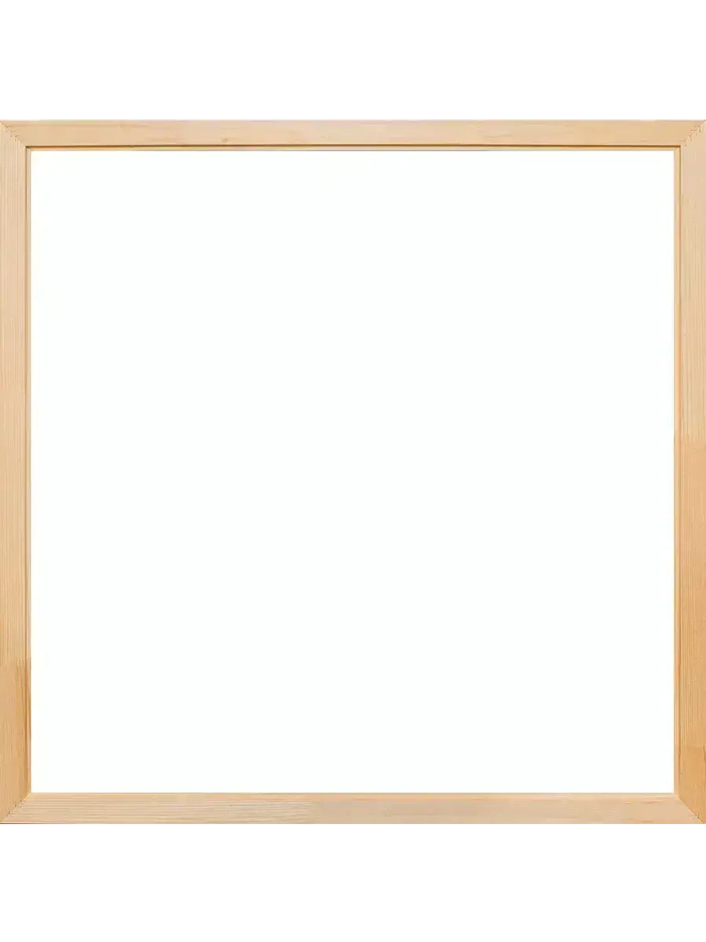 Деревянная рама 100x100 для картин на подрамнике сеч. 40x18