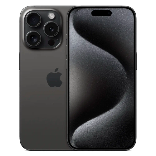 Смартфон Apple iPhone 15 Pro 256GB, Black Titanium (Черный)