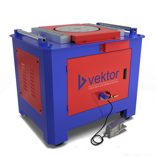 Станок для гибки арматуры Vektor GW50C с доводчиком - [4 кВт / до 45 мм / с концевиком]