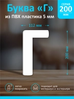 Буквы из пластика на стену