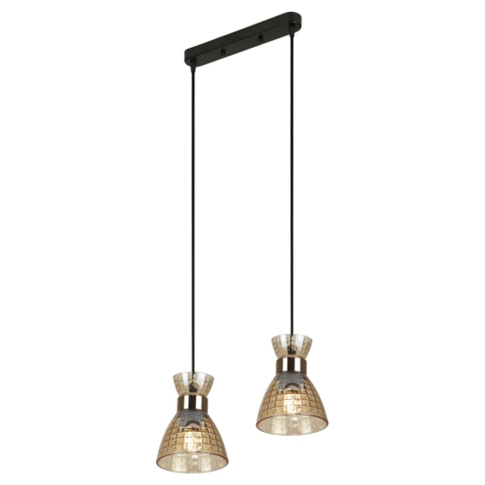 Светильник подвесной (подвес) Rivoli Iris 9186-302 2хЕ27 60 Вт модерн | Rivoli