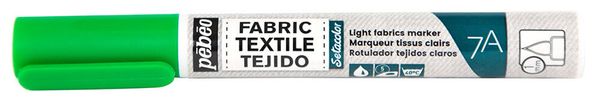 Маркер для светлых тканей 7A Light fabric 1 мм, перо круглое, 6 шт, 803409 св.зеленый, Pebeo