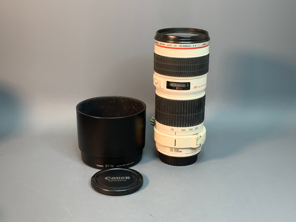 Canon EF 70-200mm 4L USM + лапка