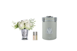 nan Summer Posy White Букет розы Cote Noire Белый / Серебряный