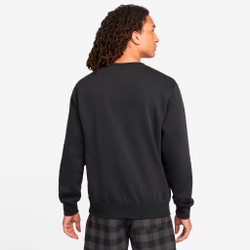 Мужская кофта теннисная Nike Sportswear Club Back Graphic Sweatshirt Men - Black