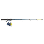Комбо набор для зимней рыбалки RAPALA Squall удочка, катушка, леска 71cm Medium Light