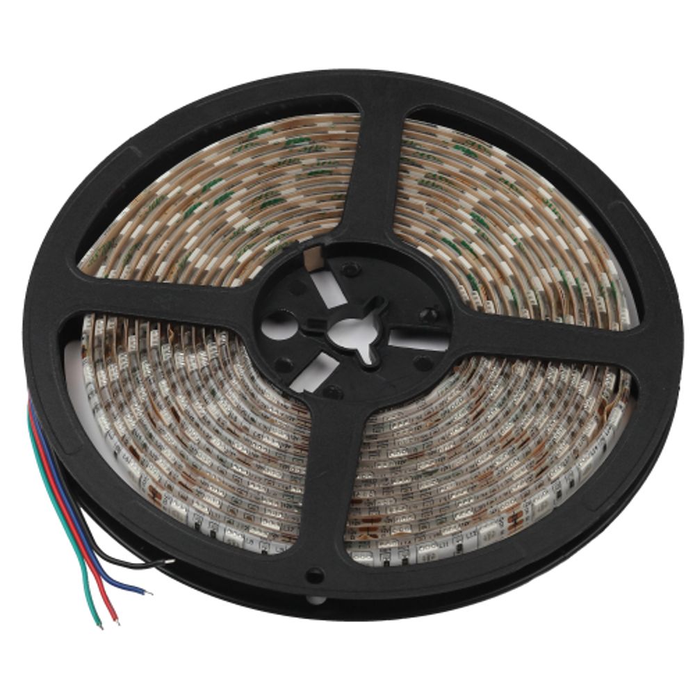 Светодиодная лента ЭРА LS5050-14,4-60-12-RGB-IP65-1 year-5m многоцветная 1 год | Светодиодные ленты 12В 1 год