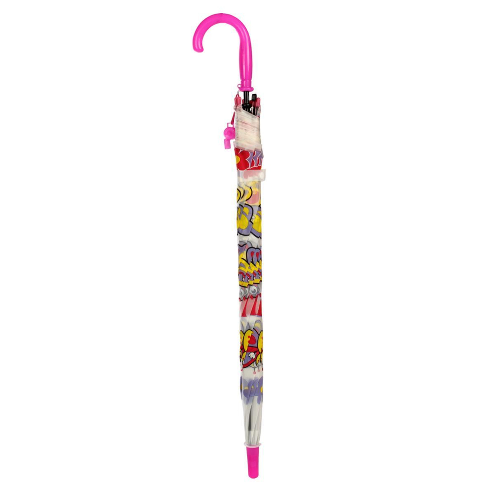 Зонт 6 микс рисунков, д-50 см, длина 62 см, с-30183