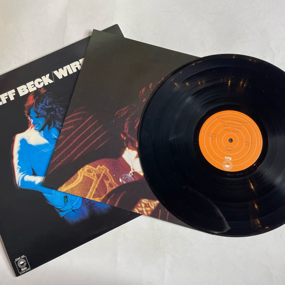 Винтажная виниловая пластинка LP Jeff Beck Wired (Japan 1976) (No Obi) Led Boots