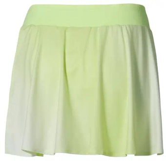 Теннисная юбка Mizuno Tennis Graphic - lime pulp
