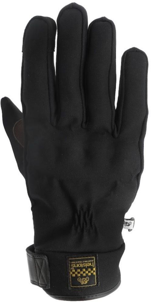 Купить Мотоперчатки Текстильные Helstons Justin Hiver Stretch-Cuir / Черно-бордовый