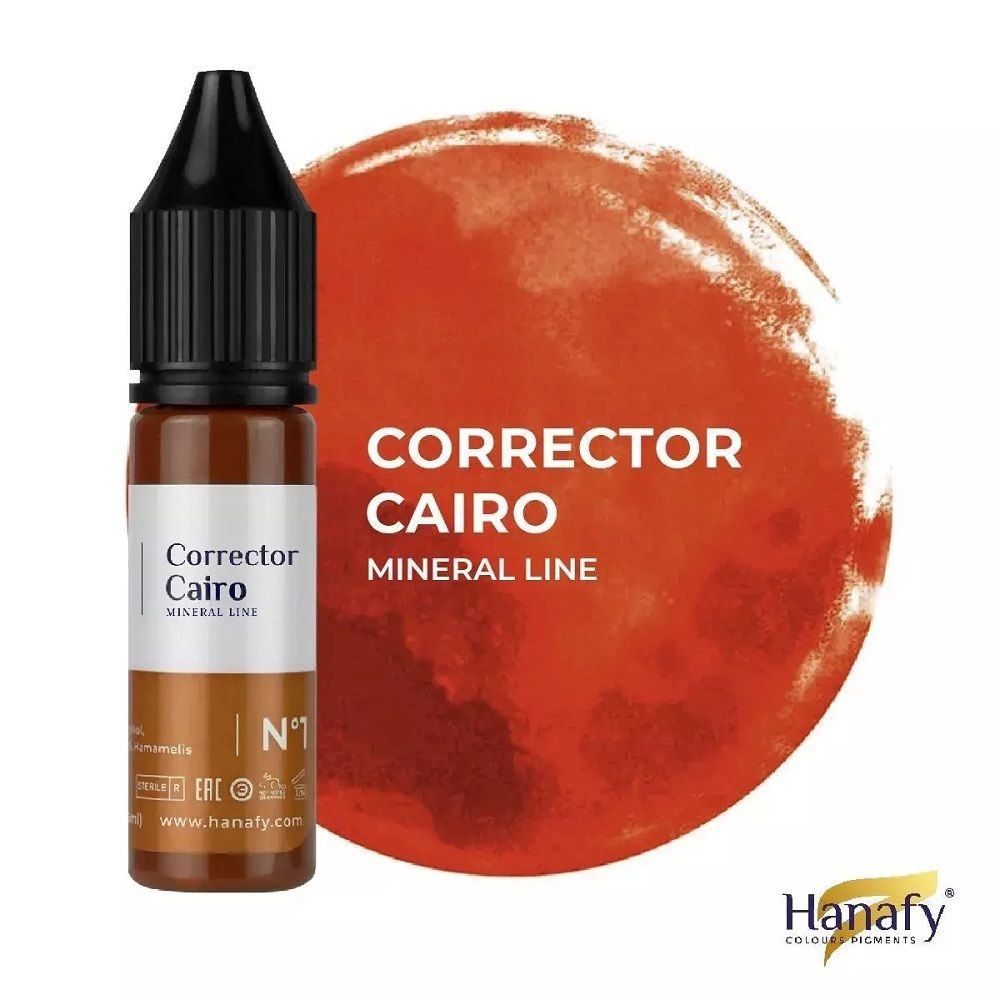 Минеральный корректор для бровей Hanafy №1 Cairo, 15мл
