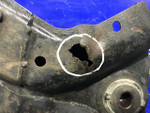 Балка передняя поперечная MAZDA MAZDA6 2003