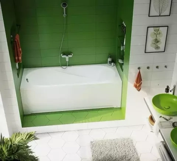 Фронтальная панель Aquatek Лугано/Либерти Lifestyle 160 см для ванны, белый, EKR-F0000089