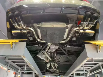 Выхлопная система с заслонками для Audi A5 B9 2.9T