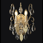 Настенный светильник Crystal Lux ESMIRALDA AP2 GOLD